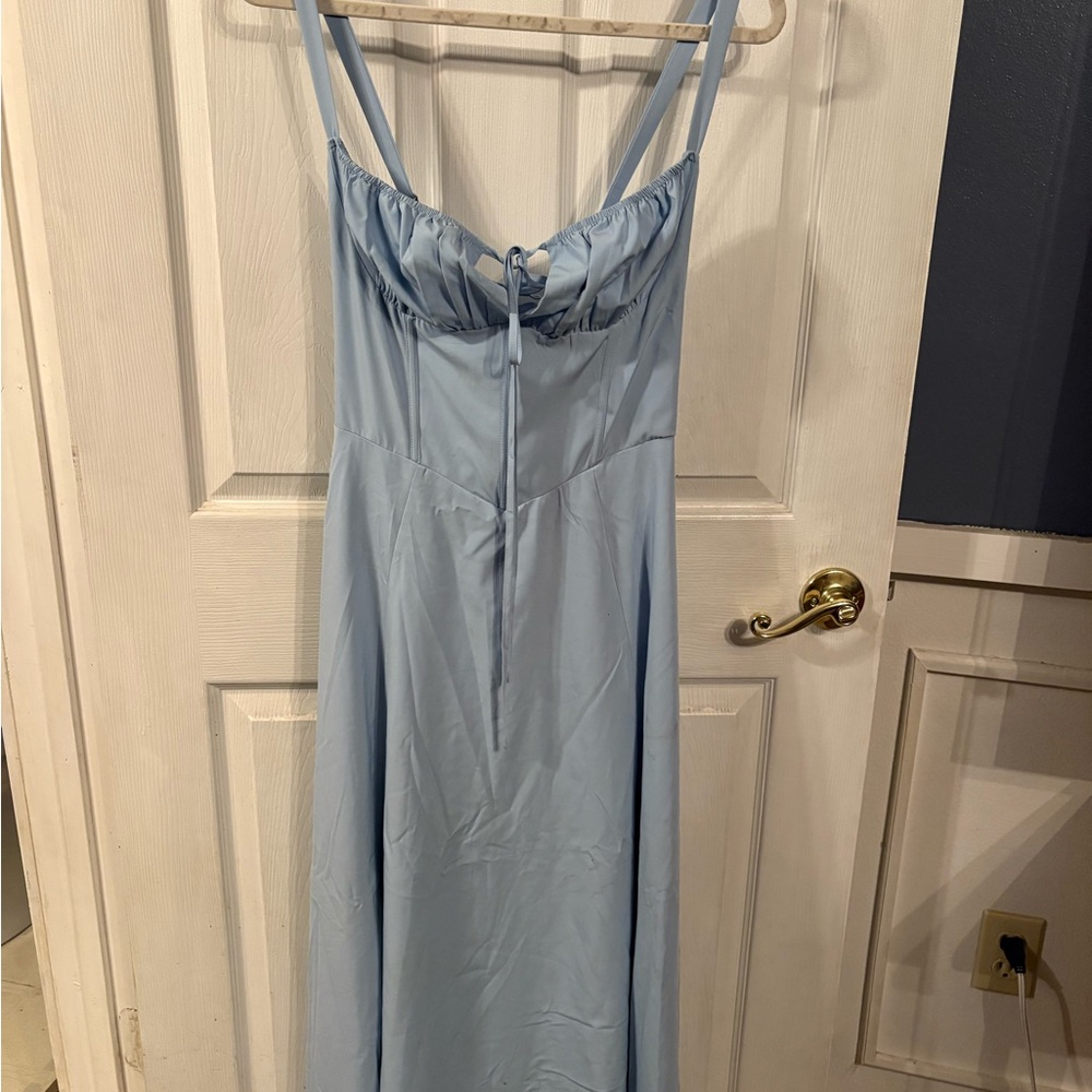 Light Blue Milk Maid dress m/l